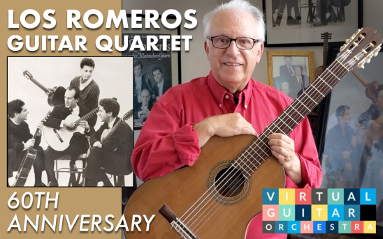UPDATE: NEW PERKS FOR DONORS! Pepe Romero Announces Virtual Guitar Orchestra - The Romero Family 60th Anniversary Edition!