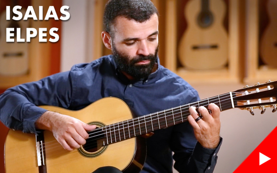 Isaias Elpes, Los Angeles-based Brazilian Guitarist and Composer Records at GSI.