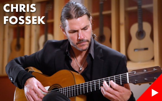 Chris Fossek - a Guitarist from Santa Barbara Visits GSI to Record His Compositions and Traditional Macedonian and Lebanese Music.
