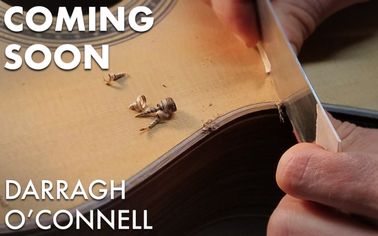 Our First Guitar From Swiss Maker, Darragh O'Connell - The First-Prize Winner of the Antonio Marin Montero Competition in Granada!