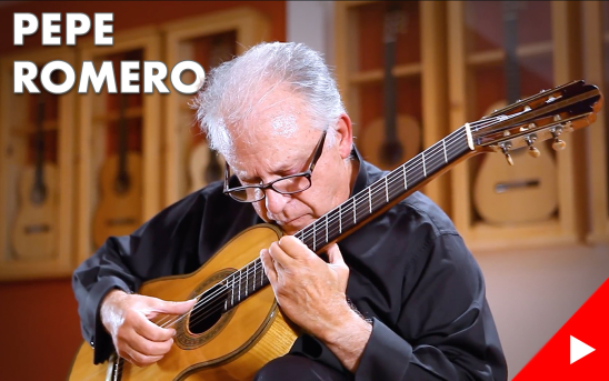 Pepe Romero Captures the Legacy of Francisco Tarrega in His Recordings of Tarrega's Music on Tarrega's Torres Guitars.