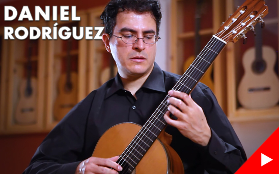Colombian Guitarist and Composer, Daniel Rodriguez Visits GSI For the Second Time!