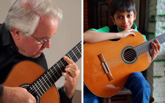 A 10-Year-Old From India, Wrig Bhardwaj, Learns An Entire Piece From George Sakellariou's GSI Video!