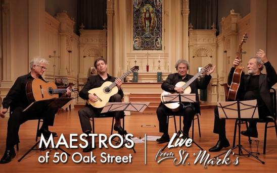 The New Live From St. Mark’s YouTube Premiere Features Maestros of 50 Oak Street!