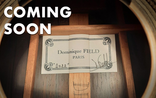 Parisian Master Maker, Dominique Field, Builds A Guitar From Robert Bouchet's And Daniel Friederich's Wood Stocks.