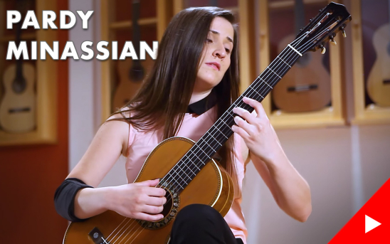 Armenian Guitarist and Composer, Pardy Minassian, Records New GSI Videos.