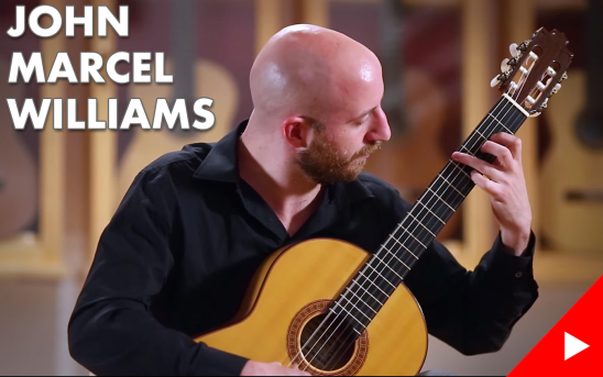 John Marcel Williams Records GSI Videos With Music By Johann Sebastian Bach, Giulio Regondi, and Joaquin Rodrigo.