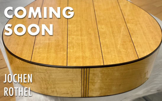 Our Next Jochen Rothel Guitar Is Made Of Spruce And Satinwood - See the Photos!