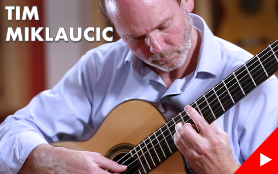 Tim Miklaucic, the CEO and Founder of GSI and Córdoba Music Group, Records Two Videos in the GSI Showroom.