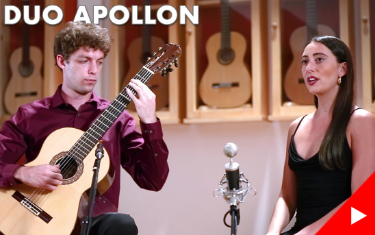 Duo Apollon Records New Videos At GSI!