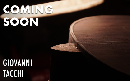 Giovanni Tacchi, the Son of Andrea Tacchi, Builds His Very First Guitar For GSI!