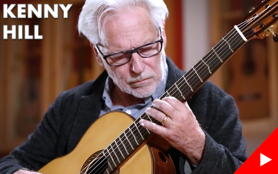 Guitar Maker, Composer and Guitarist, Kenny Hill, Records His Own Music At GSI!