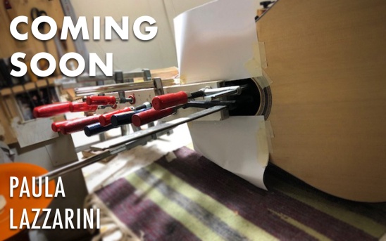 Paula Lazzarini, The Winner Of The 4th Antonio Marin Montero Guitar Building Competition, Shares Photos of Her First GSI Guitar!
