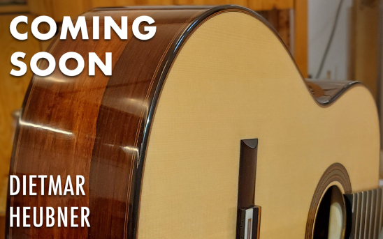 Master Guitar Maker From Germany, Dietmar Heubner, Builds His Next Guitar For GSI