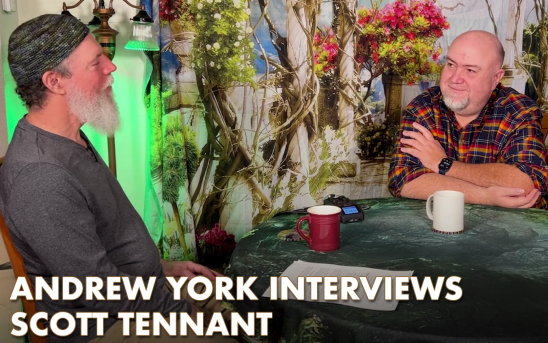 Scott Tennant Visits Andrew York in Andrew's Den.