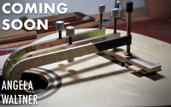 Berlin Luthier, Angela Waltner, Builds Her "Anima" Guitar Model For GSI