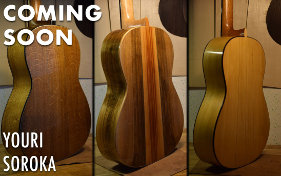 Wood from Templar's House, Ancient Bog Oak, and Modern Cypress: Three Unique Guitars From Youri Soroka