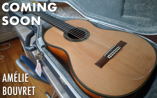 Amélie Bouvret - Prize-winner of the 4th Antonio Marin Montero Guitar Building Competition Builds Her First Guitar For GSI!