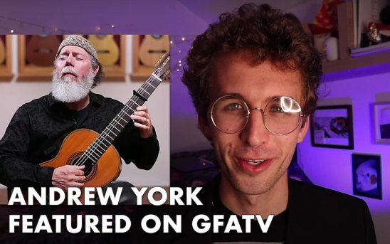 Grammy Award-winning Guitarist and Composer, Andrew York, Featured on GFAtv.