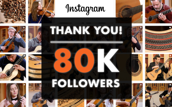 Guitar Salon International Hits 80K Followers on Instagram!