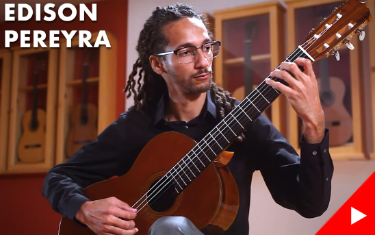 A Former Student of Eliot Fisk and João Luiz, Edison Pereyra, Has Recently Visited GSI for The First Time A Former Student of Eliot Fisk and João Luiz, Edison Pereyra, Has Recently Visited GSI for The First Time