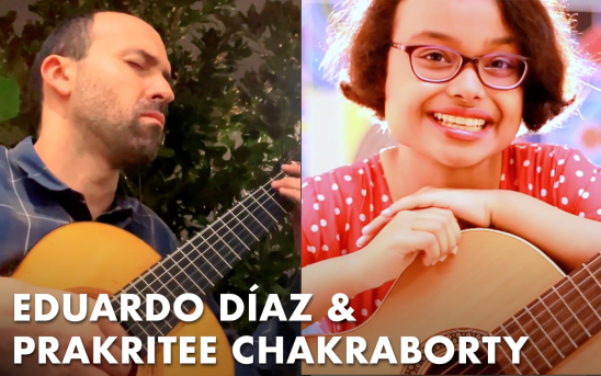 Prakritee Chakraborty & Eduardo Díaz Show That Music Unites People Around The World.
