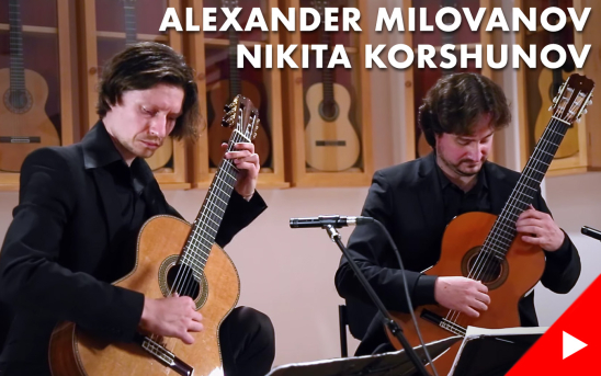 Alexander Milovanov and Nikita Korshunov Visit GSI to Record Solo and Duet Videos Alexander Milovanov and Nikita Korshunov Visit GSI to Record Solo and Duet Videos