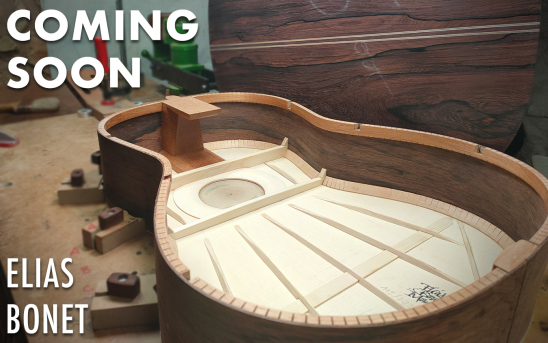 Our Next Elias Bonet Guitar Is Almost Ready And It's Coming Soon To GSI!