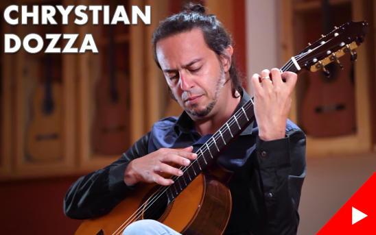Brazilian Guitarist and Composer, Chrystian Dozza, Records New Videos at GSI!
