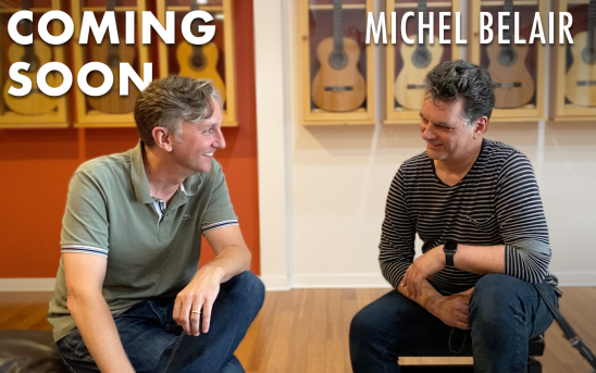 Canadian Luthier, Michel Belair, Builds Another "Hommage a Daniel Friederich" Classical Guitar For GSI!