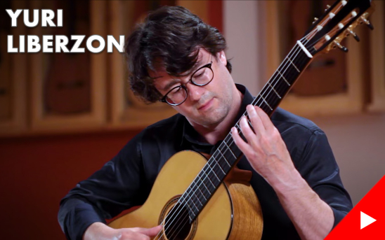 Classical Guitarist, Yuri Liberzon, Records Music by Konstantin Vassiliev, J. S. Bach, and Ernesto Lecuona