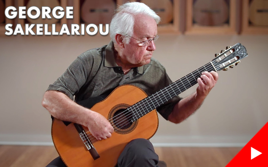George Sakellariou Records Music By Fernando Sor, Johann Sebastian Bach, Federico Moreno-Torroba, Dilermando Reis, Adolfo Mejía, and Agustin Barrios Mangoré!
