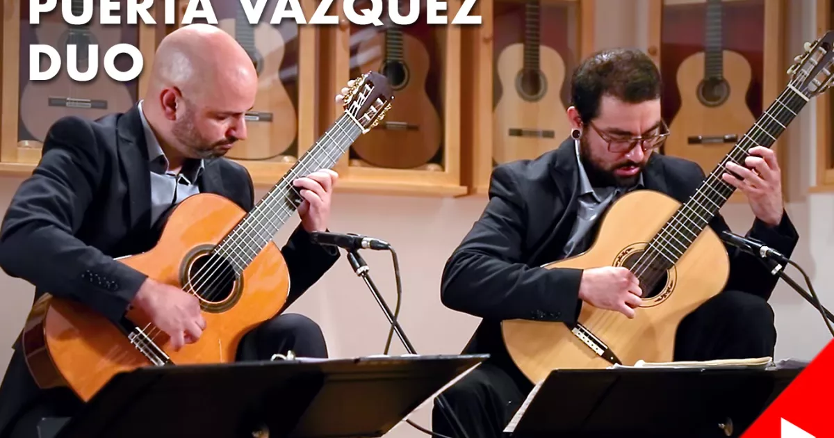 Puerta-Vázquez Duo Visits GSI and Records Music By Mario