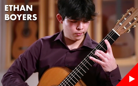 Ethan Boyers Records Music By Vassiliev, Bach, Piazzolla, Bonfa, and Villa-Lobos.