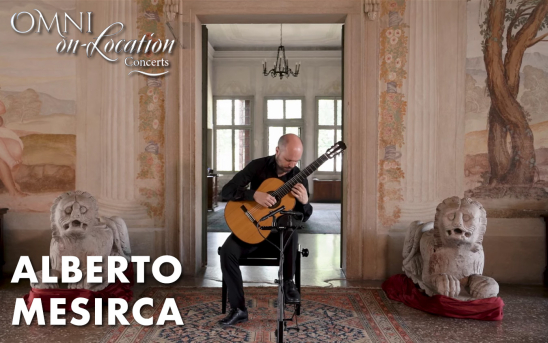 Omni On-Location: Alberto Mesirca Performs Regondi In a Renaissance Italian Villa!