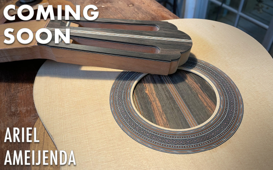 Uruguayan Luthier, Ariel Ameijenda, Makes A Cedar-Top Guitar For GSI