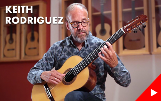 Madrid-based Classical Guitarist, Keith Rodriguez, Records Music By Bach, Barrios, Rodrigo, Tarrega and Big Bill Broonzy!