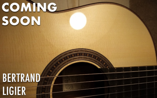 Bertrand Ligier, One Of The Best French Luthiers Of His Generation, Builds A New Guitar For GSI!