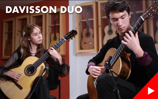 Jack And Elle Davisson Record Music By Mussorgsky, Bach, Rodrigo, Assad, And A Duet By Ben Verdery!