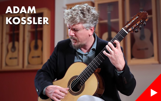 It's Been 10 Years Since His Last GSI Recording Session. Now, Adam Kossler Is Back With Eight New Videos Recorded At GSI!