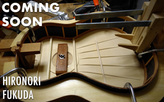 Hironori Fukuda - The Prize-Winner From The 3rd Antonio Marin Montero Guitar Building Competition - Makes His First Guitar For GSI!