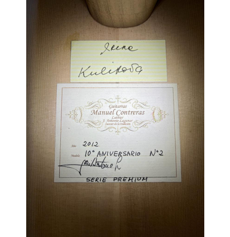 2012 Manuel Contreras "10th Anniversary" SP/CO (ex Irina Kulikova)