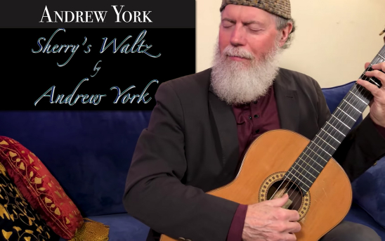 Andrew York Plays "Sherry's Waltz" In His Newest Video!