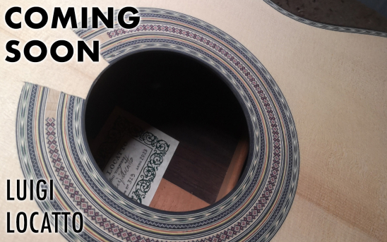 Italian Luthier, Luigi Locatto, Makes Another Gorgeous Guitar for GSI