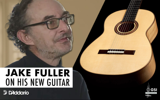 British Luthier, Jake P. Fuller, Discusses His Guitar Used In The Video Shoot With Renata Arlotti.