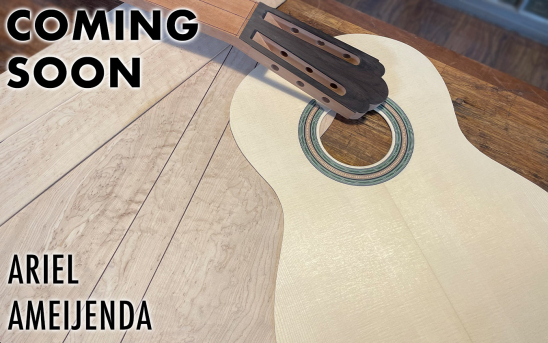 Luthier Ariel Ameijenda builds a copy of a rediscovered Antonio de Torres guitar - SE 81.