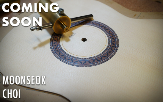 A Subtle Touch Of Blue - Korean Guitar Maker, Moonseok Choi, Builds A New Guitar For GSI!