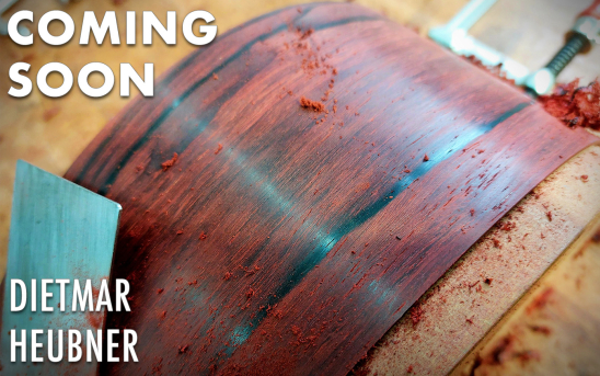 Berlin-based Guitar Maker, Dietmar Heubner, Chooses Striking Materials for Our Next Guitar!