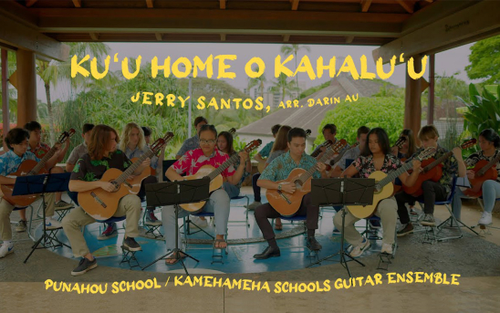 Virtual Guitar Orchestra Releases a New Video Recorded In Hawaii!