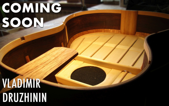 Vladimir Druzhinin Builds a New Guitar For GSI Featuring Some Design Improvements. See the Photos!
